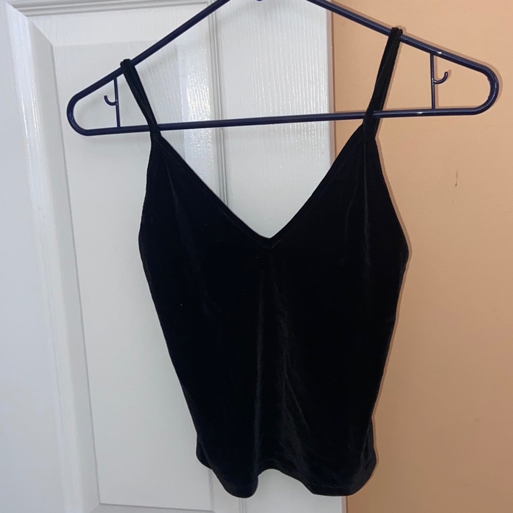 Black Suede Tank 🖤